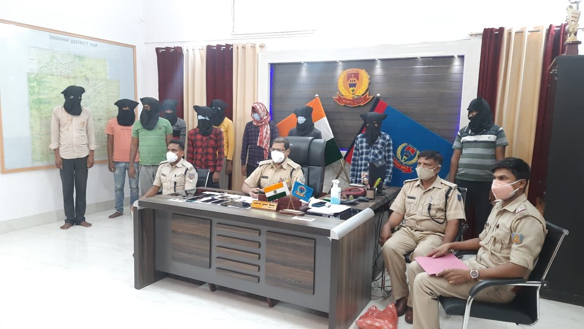 जामताड़ा के बाद देवघर बना साइबर ठगों का केंद्र, आठ महीने में पकड़े गए 579 ठग