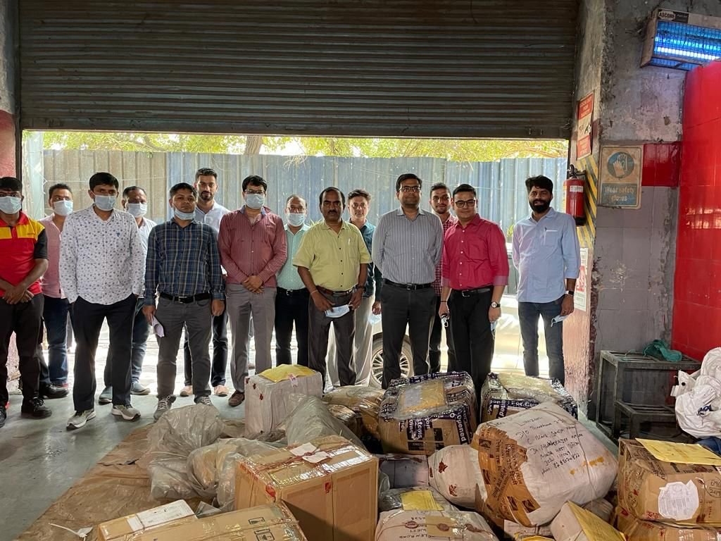Blow to Smugglers: Delhi Air Cargo Customs Destroys 69.876 Kg of Seized Drugs