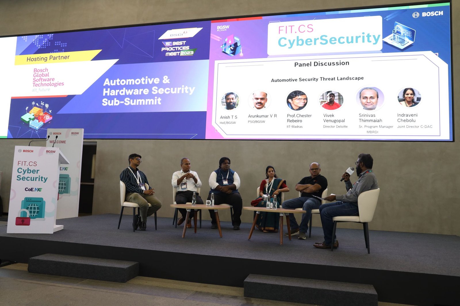 A snapshot from DSCI and Bosch’s Hardware and Automotive Security Sub Summit. Delving into diverse topics, from regulations to quantum impact and trojan threats in the automotive sector.