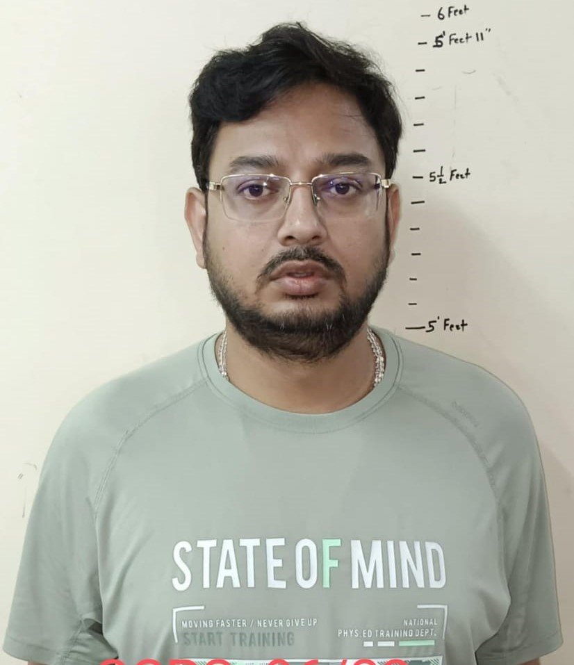 Amit Jaiswal arrested by Jharkhand police.