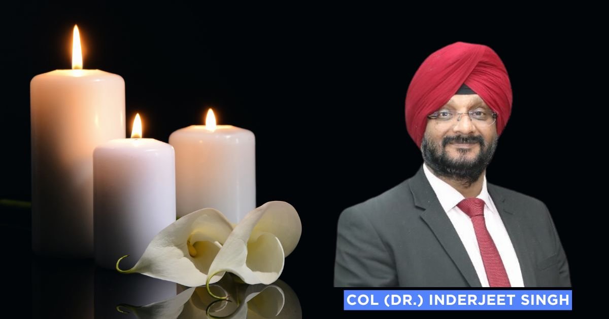 A Cybersecurity Visionary, Col. Inderjeet Singh, Passes Away