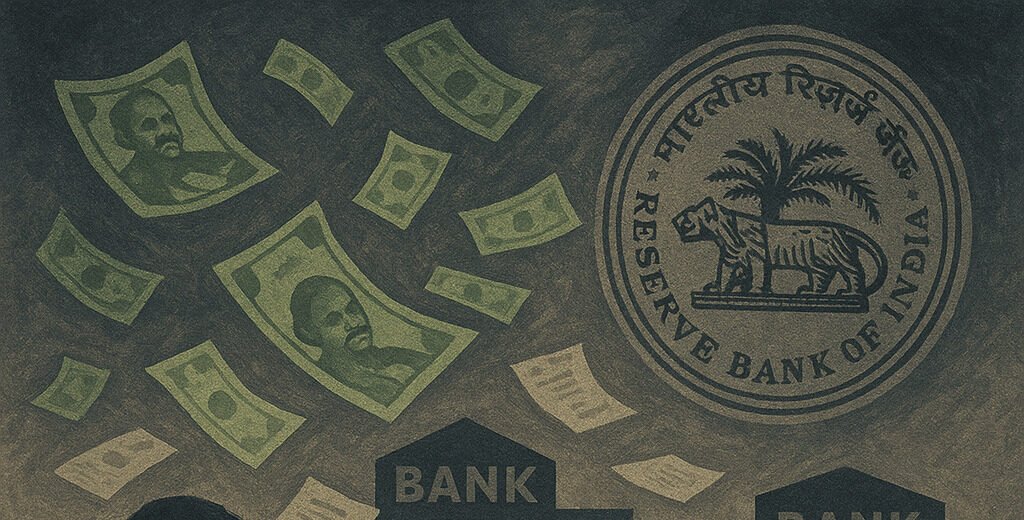 fake currency being detected after passing through banks.