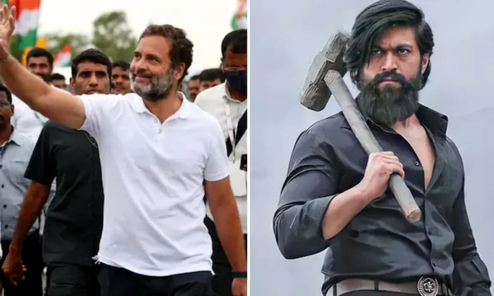 भारत जोड़ो यात्रा के Promotion के लिए KGF-2 के गाने का किया इस्तेमाल किया, राहुल गांधी पर IT Act के तहत FIR