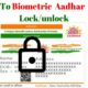 Here's How To Lock Aadhaar Card Biometric Information To Keep It Safe Online