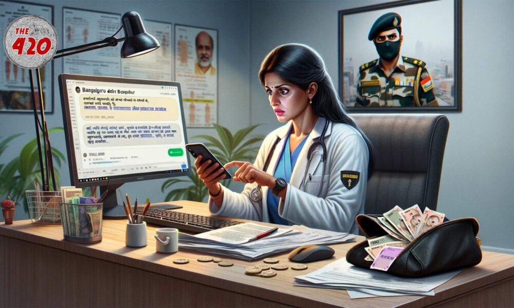 Bengaluru Doctor Duped of Rs 95,000 in Army Officer Impersonation Scam