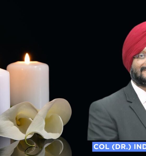 A Cybersecurity Visionary, Col. Inderjeet Singh, Passes Away