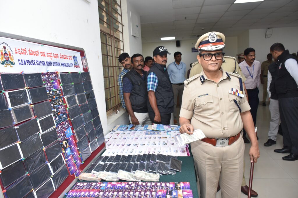 The police's investigation resulted in the seizure of 133 SIM cards, 182 debit cards, 127 bank passbooks, 72 mobile phones, 2 laptops, and Rs 1,74,000 in cash, uncovering critical evidence in the crypto scam.