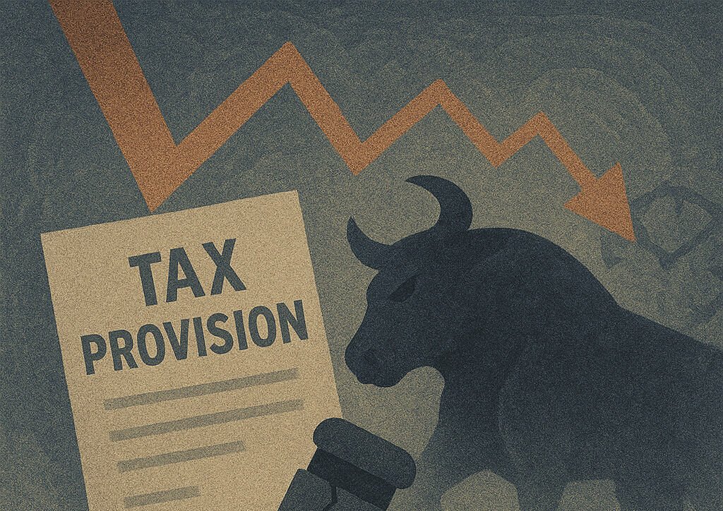 market anxiety over U.S. tax policy shifts.