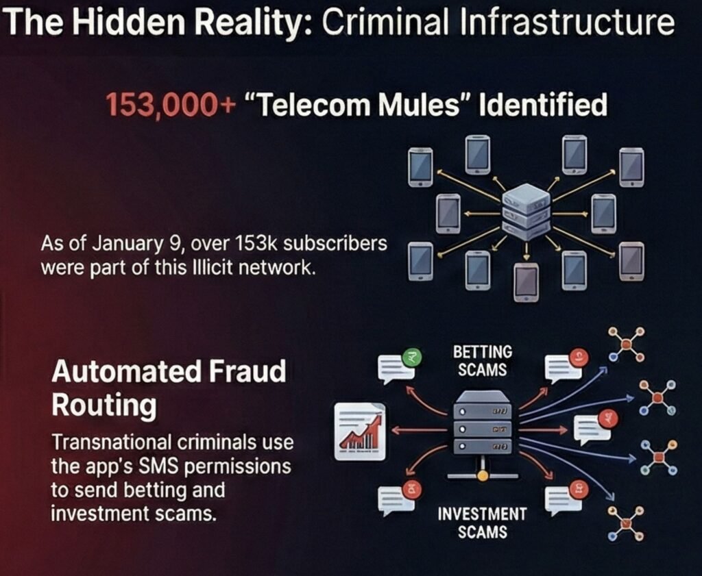 The Indian Cyber Crime Coordination Centre (I4C) under the Ministry of Home Affairs announces action against the Wingo app, including geo-blocking of command servers and takedown of Telegram channels and YouTube videos.