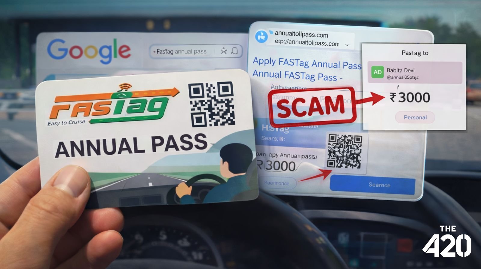 FASTag Scam Ranks No.1 on Google: I4C Warns of Fake Annual Pass Websites